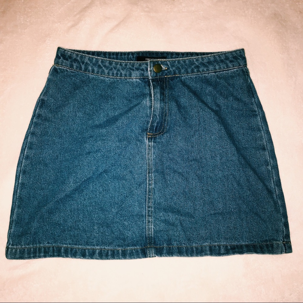 Forever 21 Jean Skirt